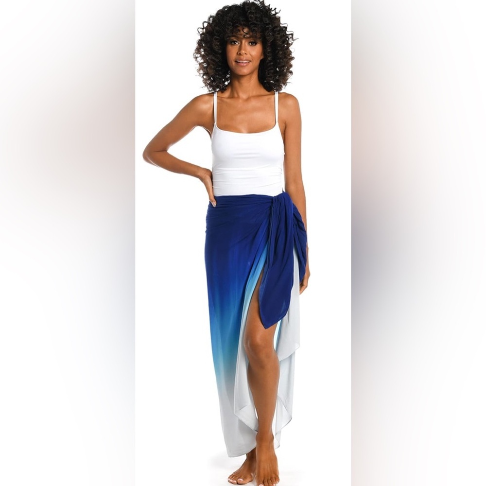 La Blanca Women's Standard Pareo Wrap Swimsuit Cover Up